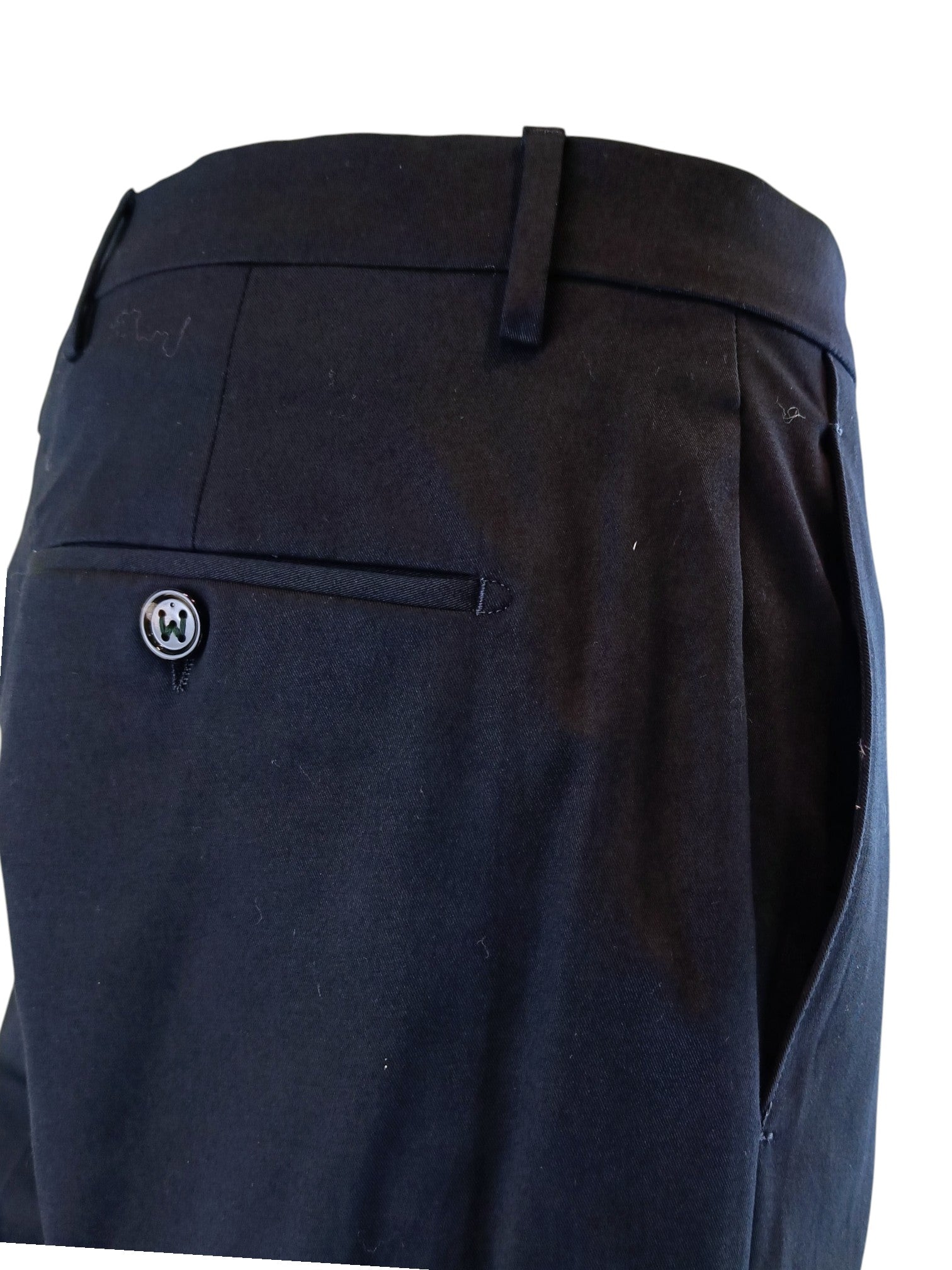 BERWICH MORELLO CRASOSILK PANTALON MARINE TX AMERICA