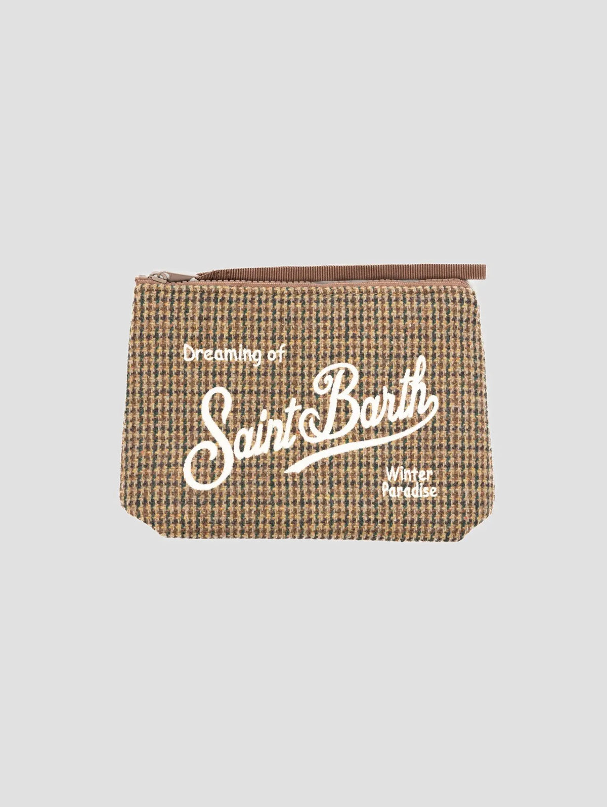 Clutch MC2 Saint Barth Aline Wool Pied de Poule
