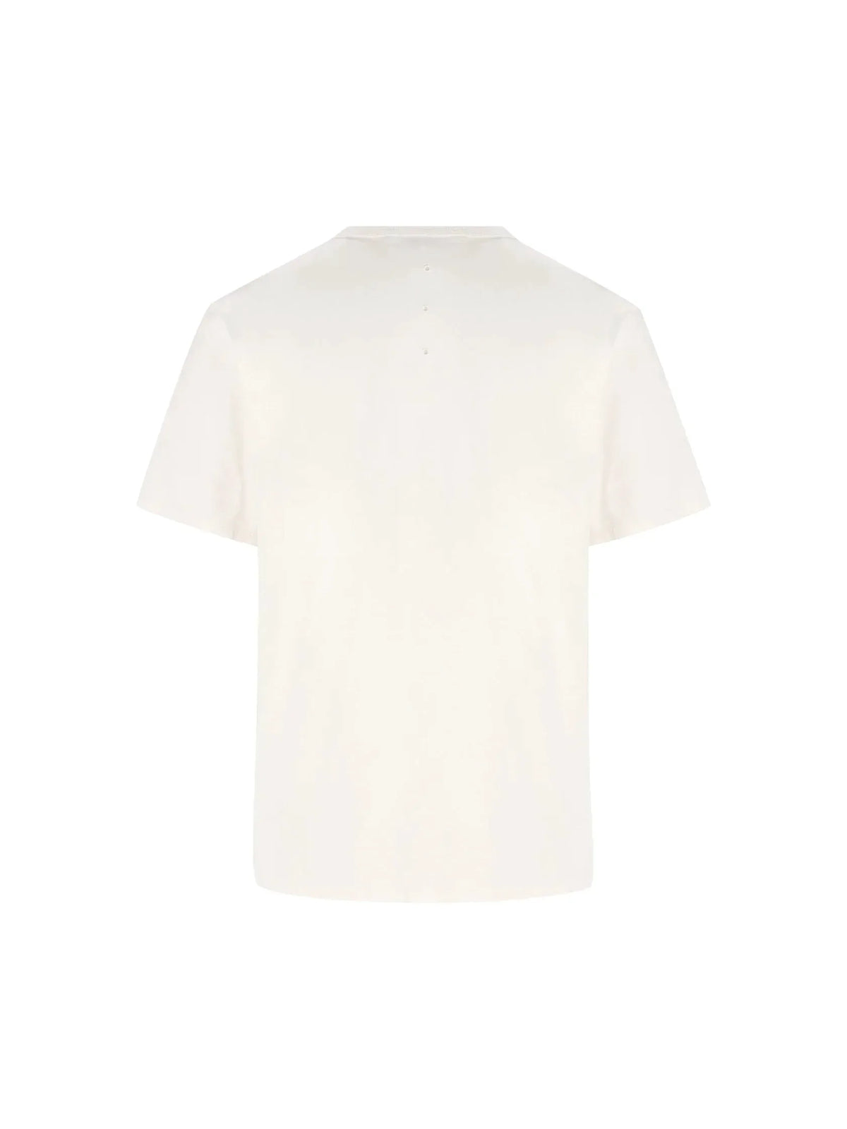 Retro di t-shirt bianca uomo in cotone, manica corta, moda casual elegante.