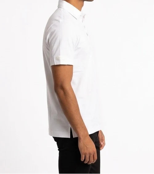 Camicia polo oxford HESKIMO HE1410003 M.M. con colletto e bottoni, tessuto elegante e morbido, colore blu navy