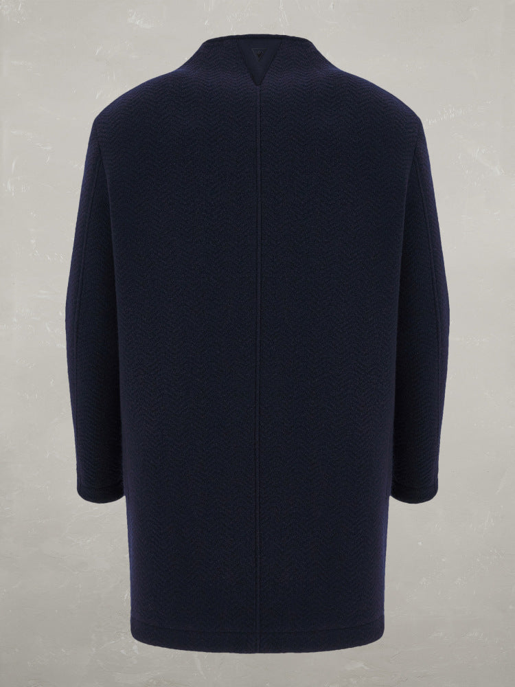 MACRON MCH KARL COAT NAV COAT KARL COAT BLK - Atelier Fratelli Carbè