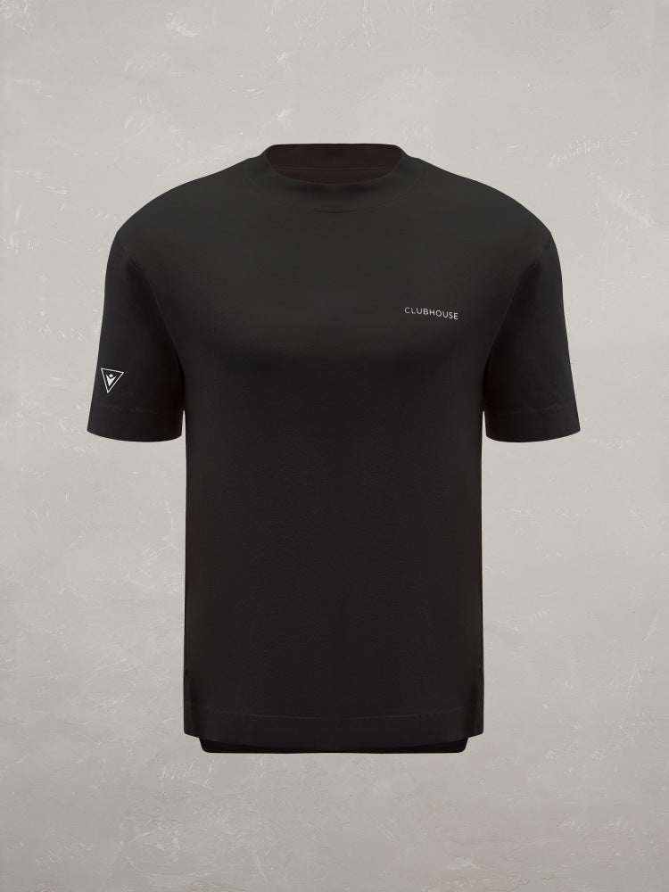 MACRON MCH CG MAX J03 T-SHIRT BLK T-SHIRT T-SHIRT BLACK - Atelier Fratelli Carbè