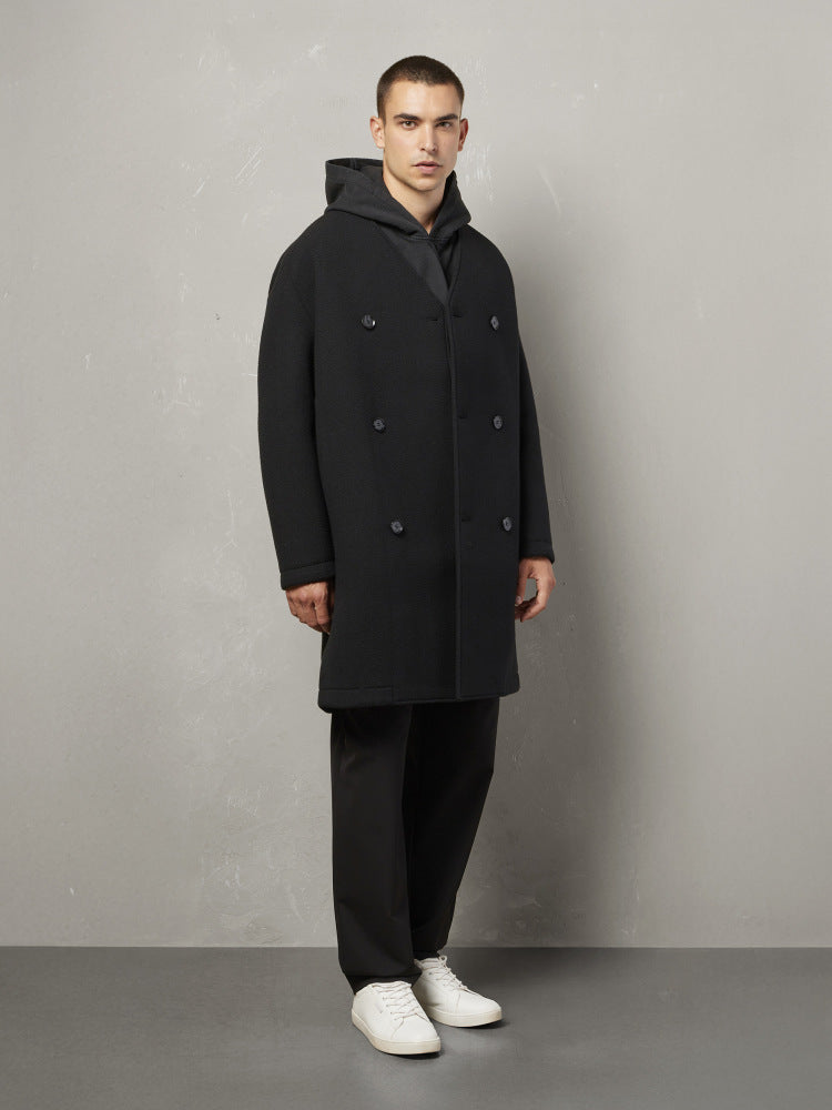MACRON MCH FCF KARL BLK COAT KARL COAT BLK - Atelier Fratelli Carbè