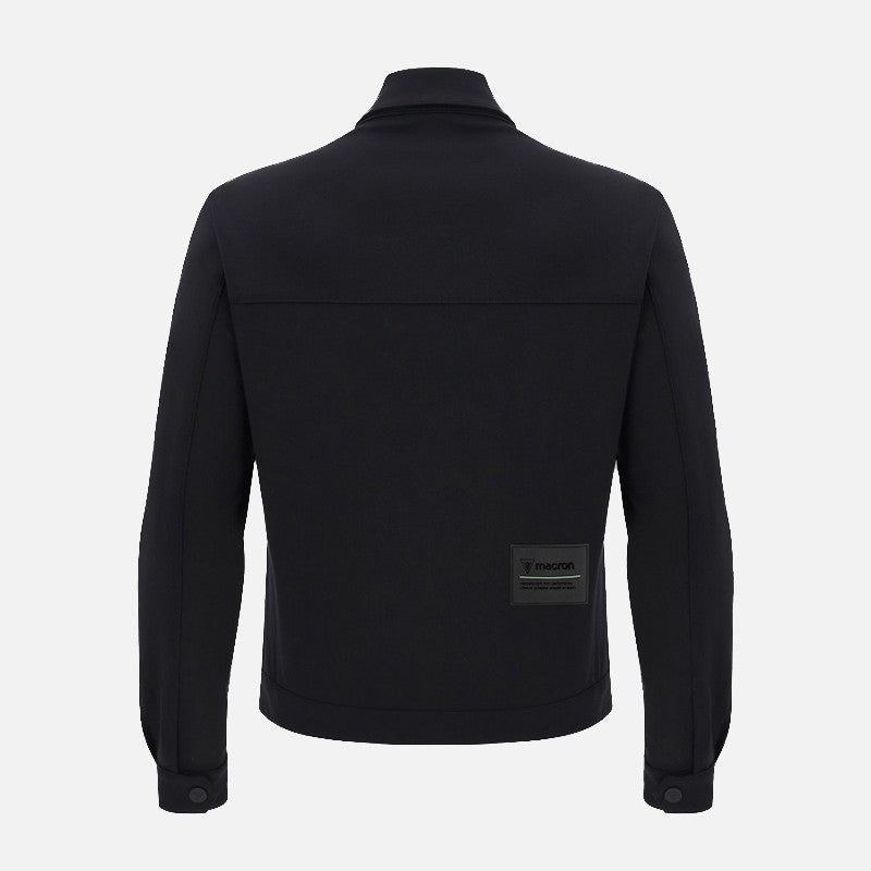 MACRON MCH FCF TESEO BLK SHIRT TECH OVERSHIRT - Atelier Fratelli Carbè