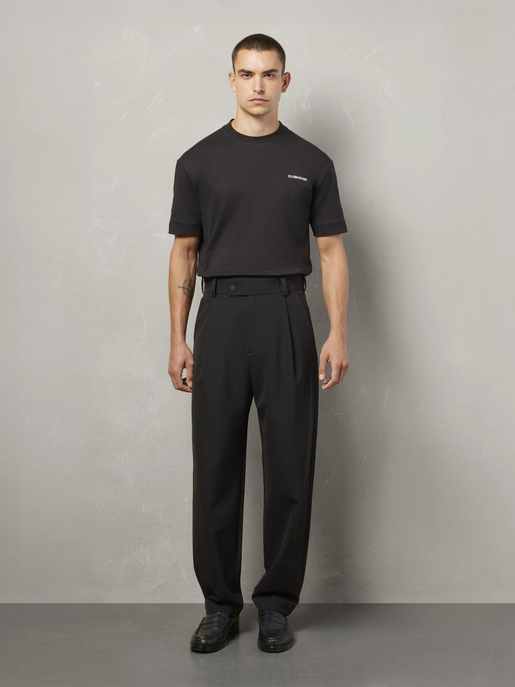 MACRON MCH LUCA TECH LONG BLK PANTS LUCA TECH LONG - Atelier Fratelli Carbè