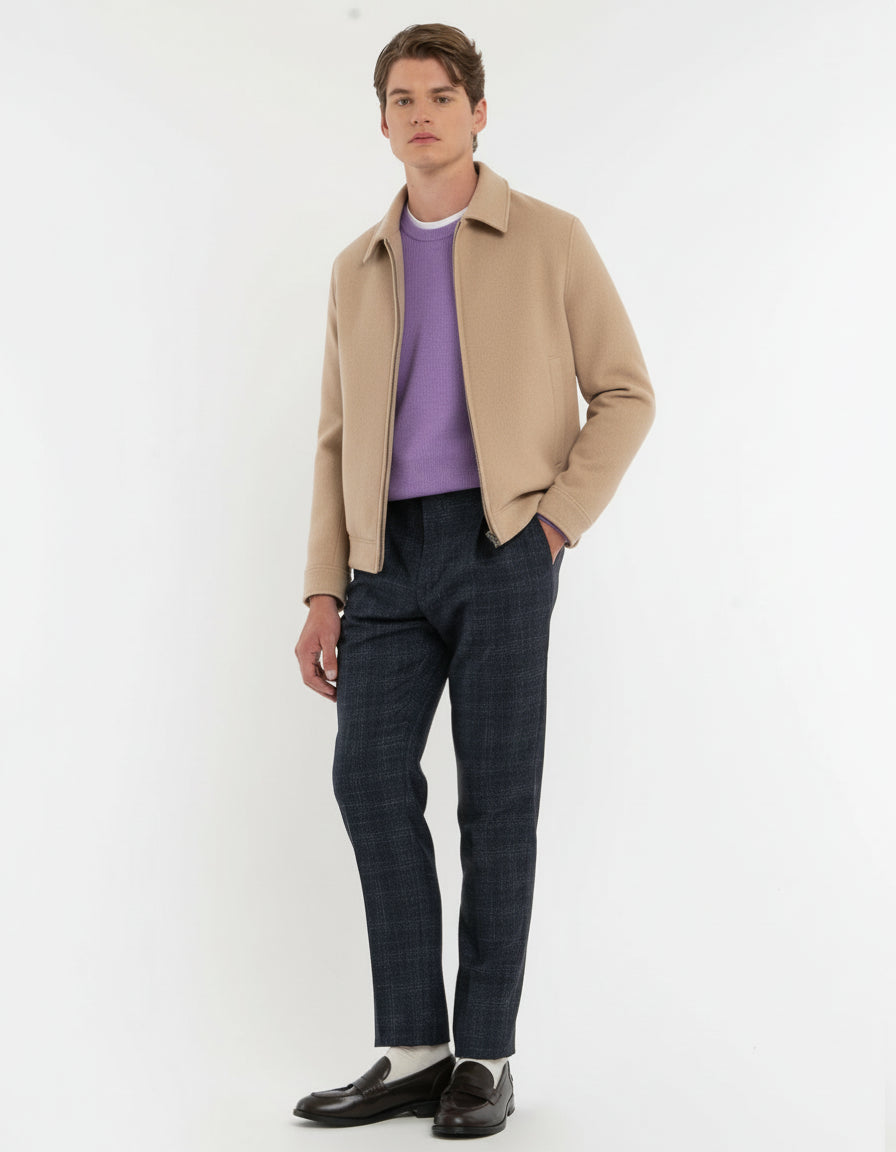 MANUEL RITZ H8500 253697 23 BLOUSON JACKET Giubbotto panno - Atelier Fratelli Carbè