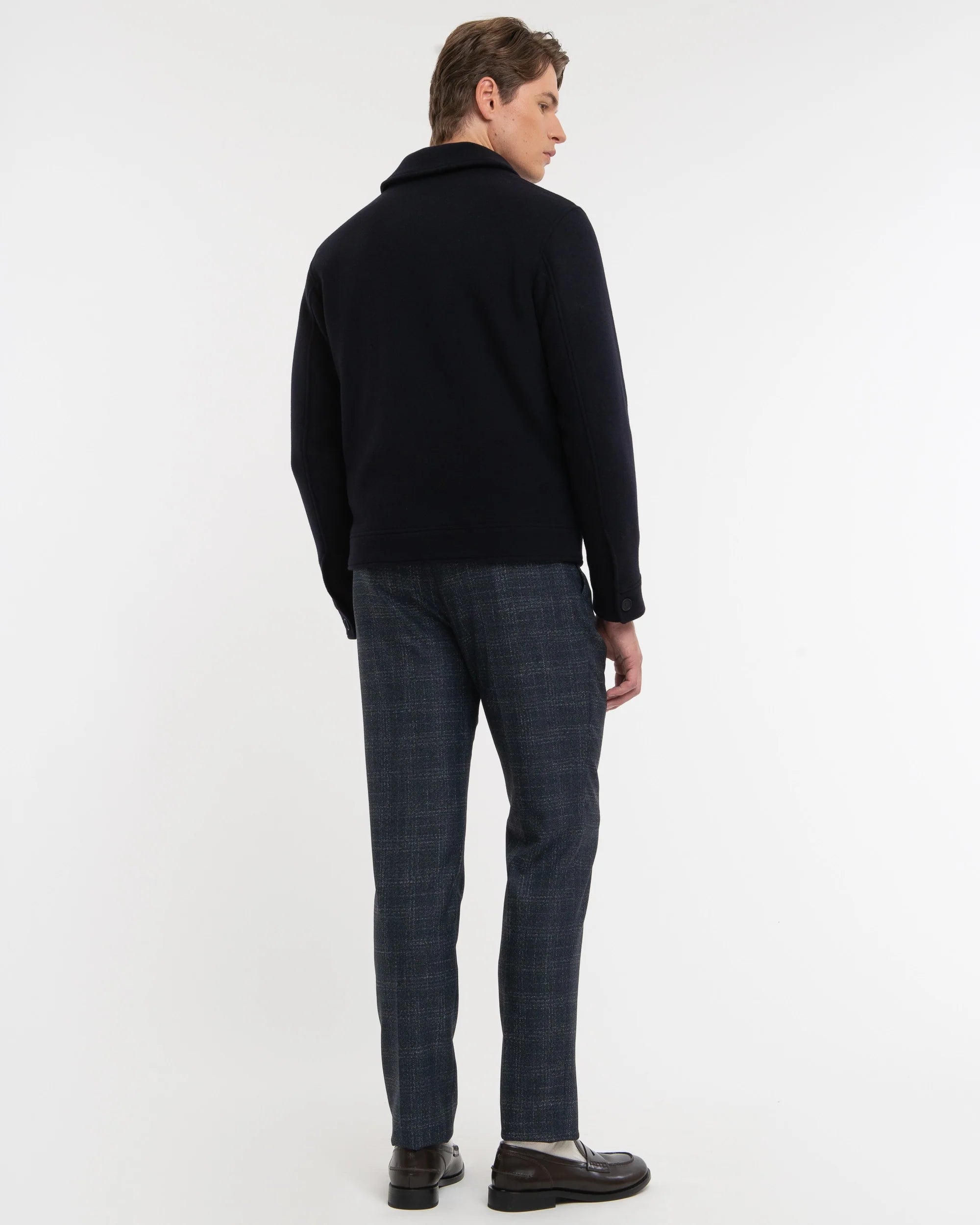 MANUEL RITZ H8500 253697 89 BLOUSON JACKET Giubbotto panno - Atelier Fratelli Carbè