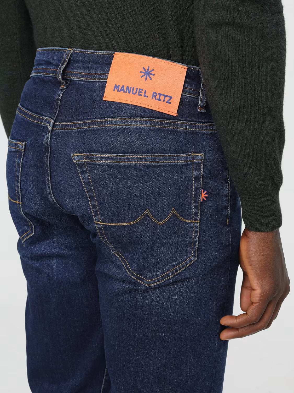 MANUEL RITZ J1728L2 253350 89 JEANS 5TX - Atelier Fratelli Carbè