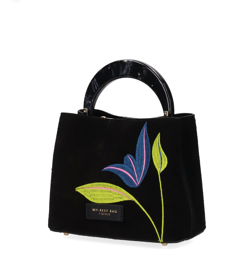 MY BEST BAG FIRENZE F2-MYB-3034S-S03 HAND BAG INGRID VISION SUEDE by MY BEST BAG FIRENZE