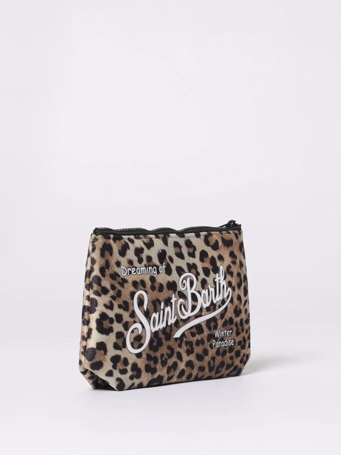 Clutch Aline W Saint Barth Classic Leo - Vista posteriore fantasia maculata