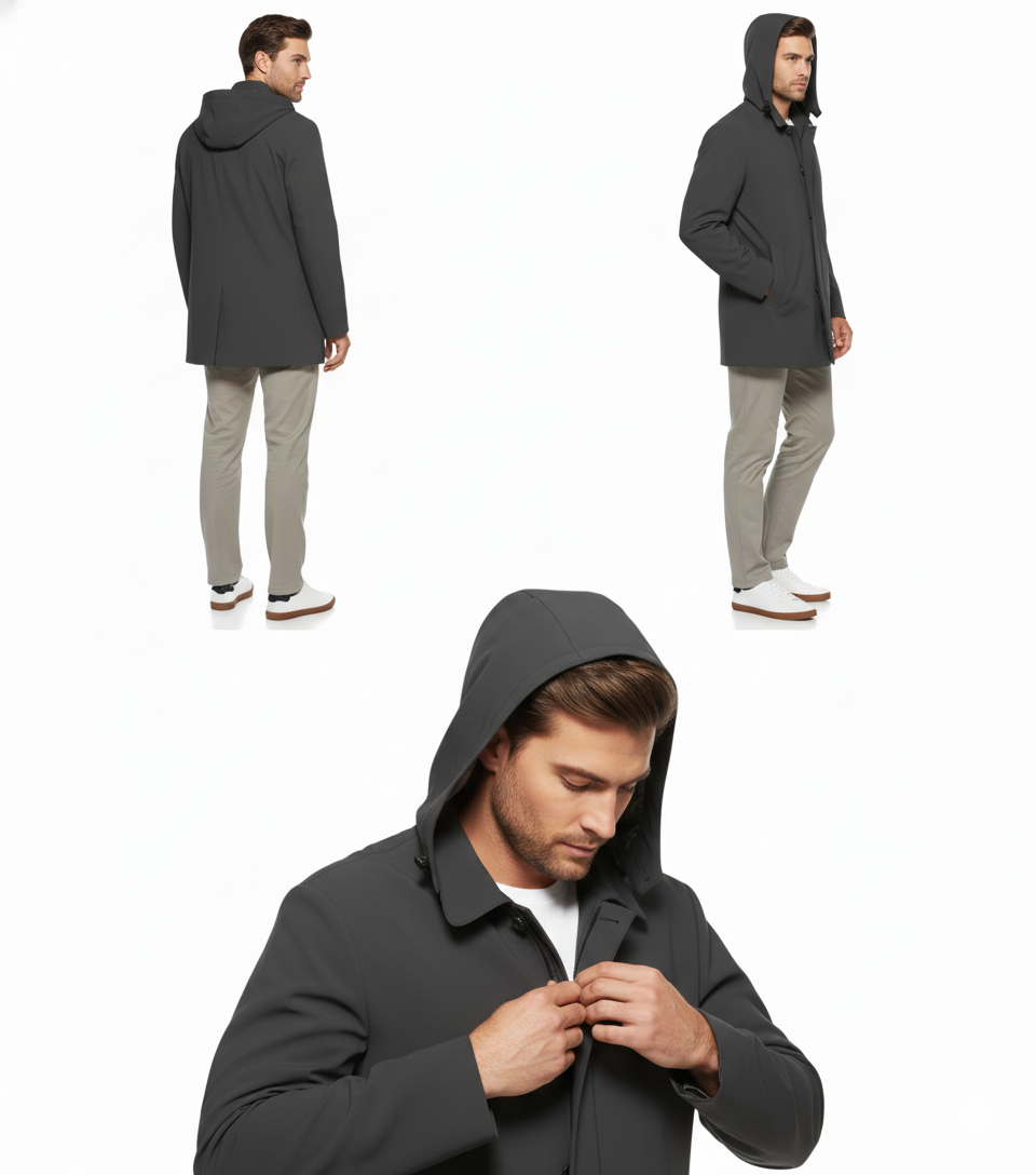 MONTECORE F09MUCX 721-185 97 TRENCH - Atelier Fratelli Carbè