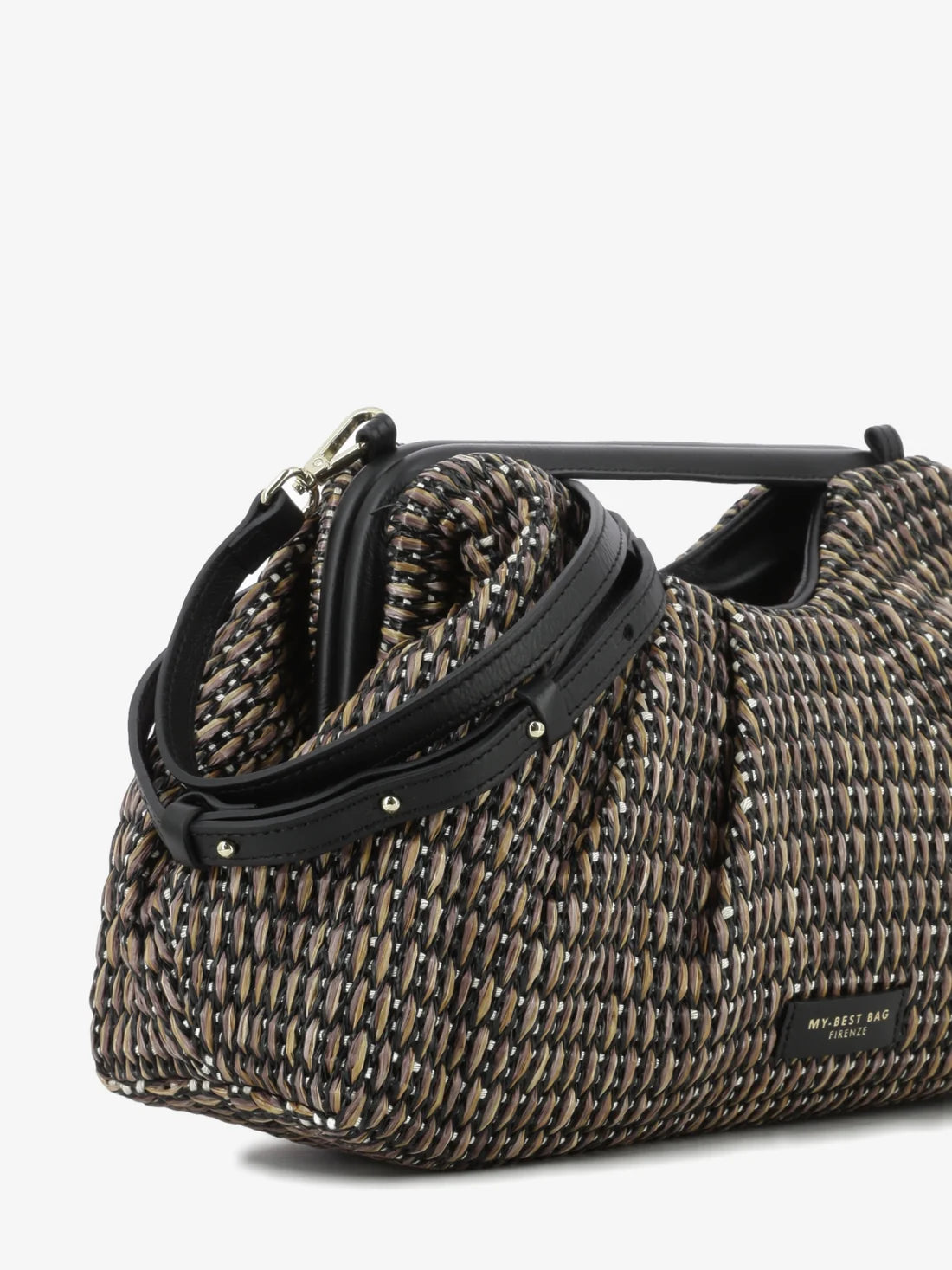 MY BEST BAG FIRENZE S1-MYB-2047 NERO SHOPPING BAG JANINE TABRU