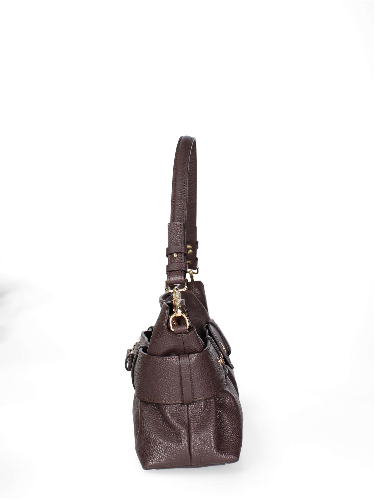 MY BEST BAG FIRENZE F1-MYB-1041 CHOCCOLATE BORSA IN PELLE - Atelier Fratelli Carbè