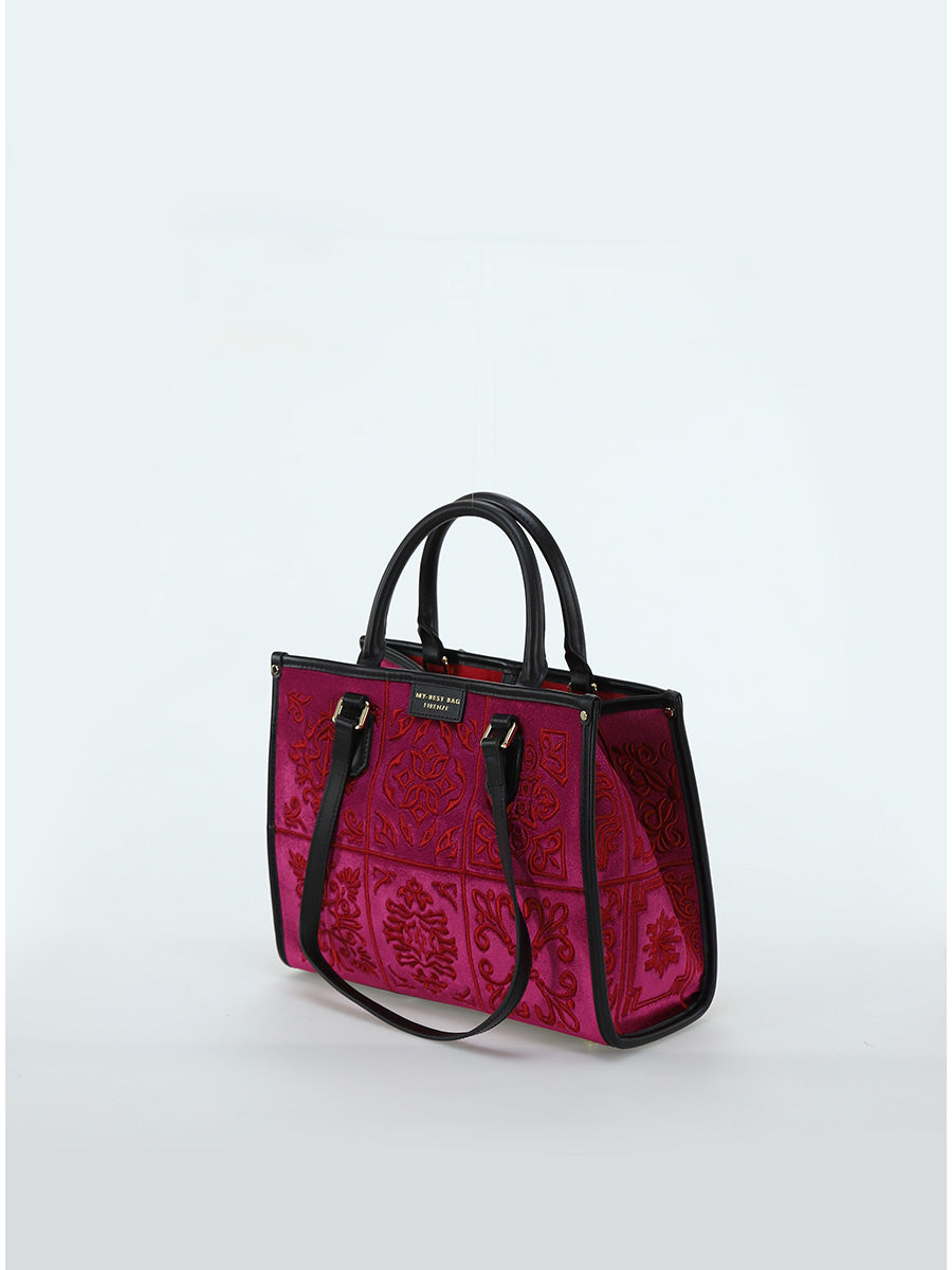 MY BEST BAG FIRENZE F1-MYB-1001 PMP SHOPPING BAG BORSA IN PELLE - Atelier Fratelli Carbè