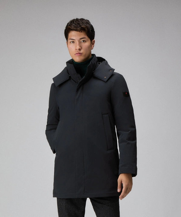 PEUTEREY KRUGER TJ01 PEU562501191942 215 TRENCH Cappotto tecnico in tessuto riciclato - Atelier Fratelli Carbè