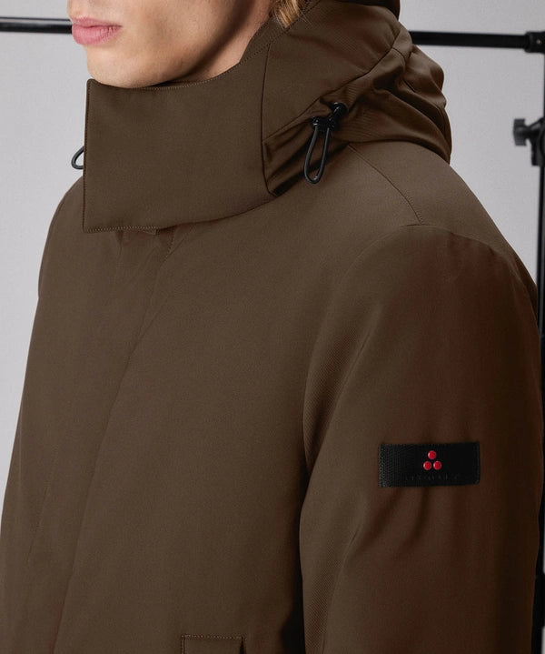 PEUTEREY KRUGER TJ01 PEU562501191942 494 TRENCH Cappotto tecnico in tessuto riciclato - Atelier Fratelli Carbè