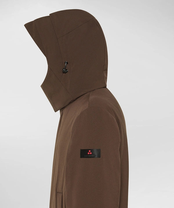 PEUTEREY KRUGER TJ01 PEU562501191942 494 TRENCH Cappotto tecnico in tessuto riciclato - Atelier Fratelli Carbè