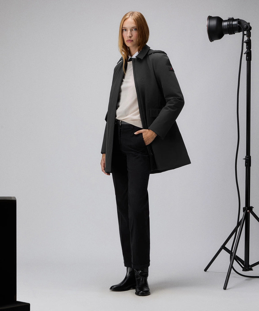 PEUTEREY TELIA TA 02 PED5422 01181892 808 TRENCH Giacca liscia dal fit slim - Atelier Fratelli Carbè