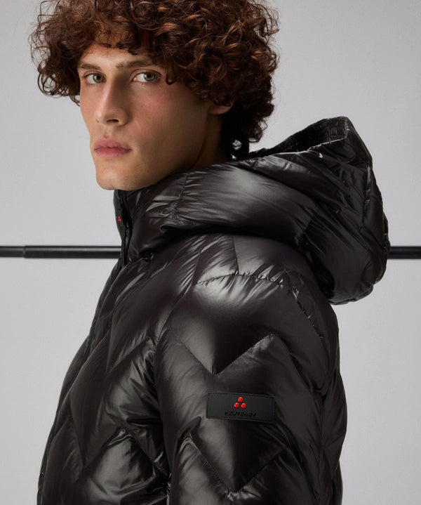 PEUTEREY HONOVA LKS04 PEU558101181950 NER BLOUSON JACKET Piumino con trapunta chevron - Atelier Fratelli Carbè