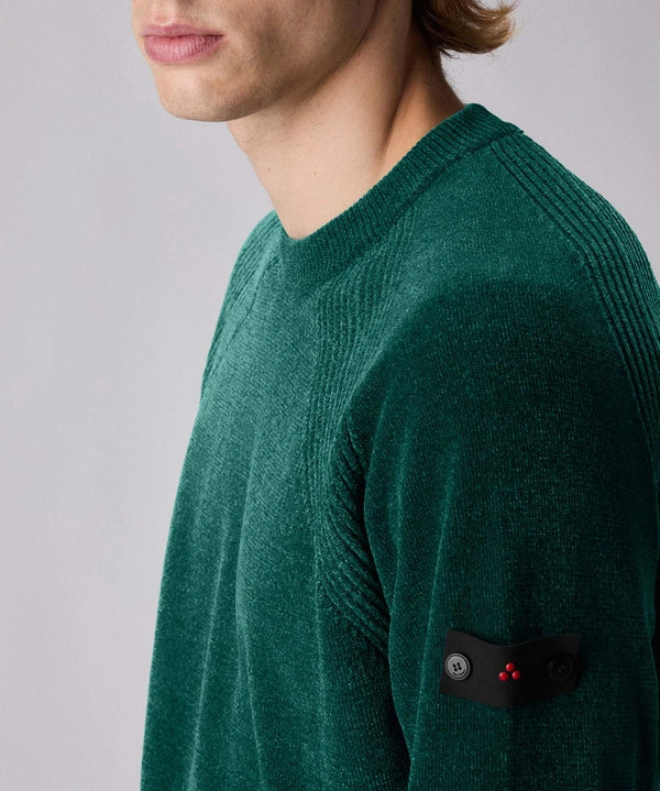 PEUTEREY SIRONI 01 PEU562399011970 689 KNIT Maglia in ciniglia rasata - Atelier Fratelli Carbè