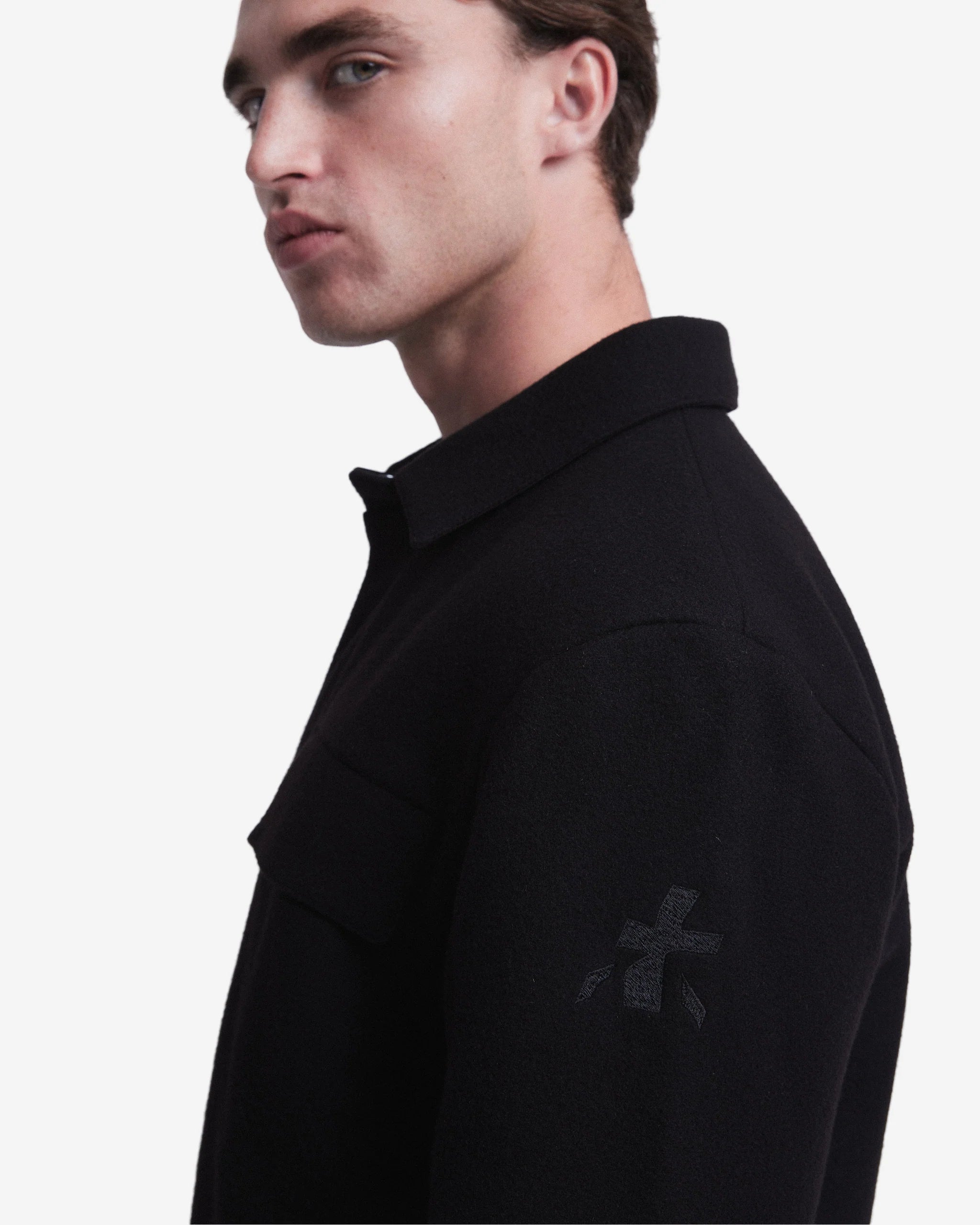 PREMIATA PA401100 TEPORE 200 BLACK BLOUSON JACKET - Atelier Fratelli Carbè