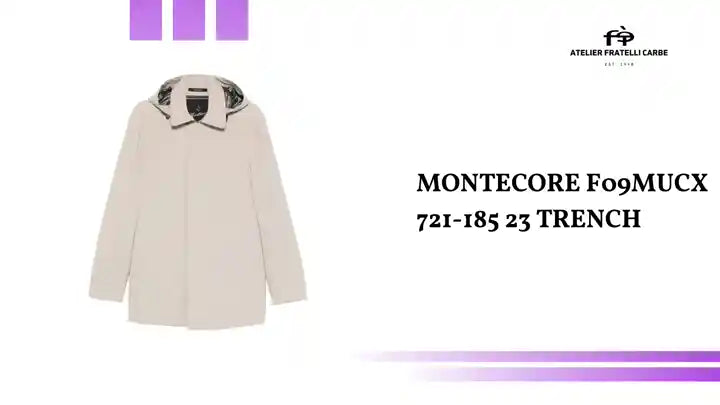 MONTECORE F09MUCX 721-185 23 TRENCH by@Outfy