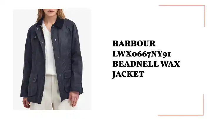 BARBOUR LWX0667NY91 BEADNELL WAX JACKET by@Outfy