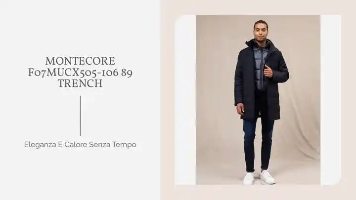 MONTECORE F07MUCX505-106 89 TRENCH by@Outfy