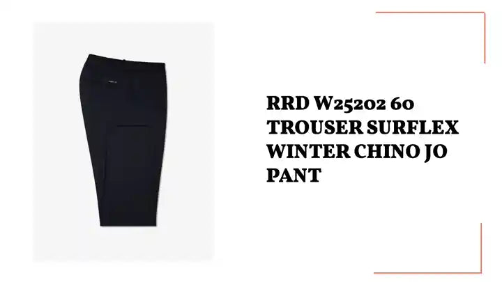 RRD W25202 60 TROUSER Surflex Winter Chino Jo Pant by@Outfy