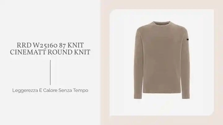 RRD W25160 87 KNIT cinematt round knit by@Outfy