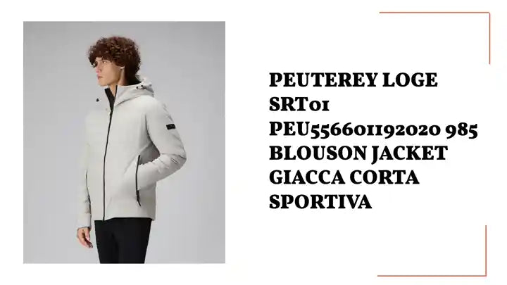 PEUTEREY LOGE SRT01 PEU556601192020 985 BLOUSON JACKET Giacca corta sportiva by@Outfy
