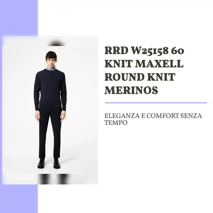 RRD W25158 60 KNIT Maxell Round Knit MERINOS by@Outfy