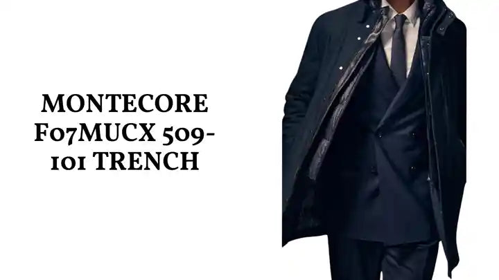 MONTECORE F07MUCX 509-101 TRENCH by@Outfy