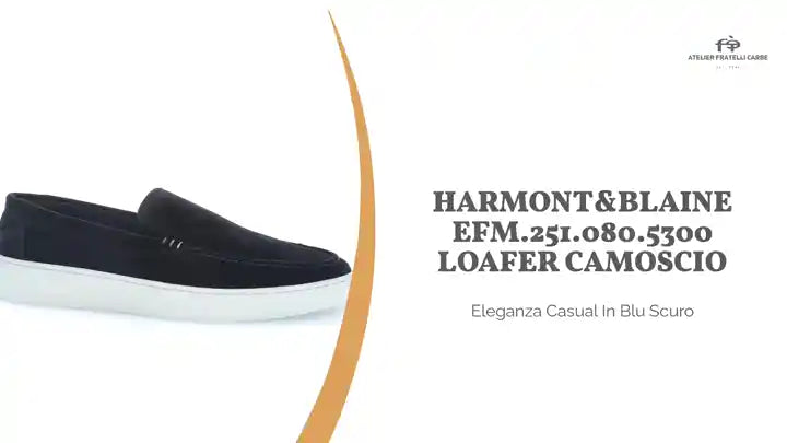 Harmont&Blaine EFM.251.080.5300 LOAFER CAMOSCIO by@Outfy
