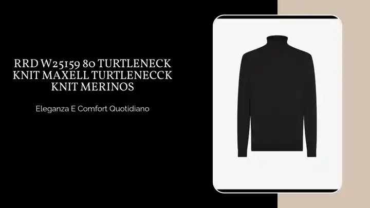 RRD W25159 80 TURTLENECK KNIT Maxell Turtlenecck Knit Merinos by@Outfy