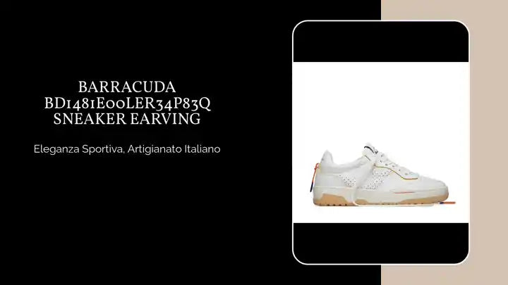 BARRACUDA BD1481E00LER34P83Q SNEAKER EARVING by@Outfy