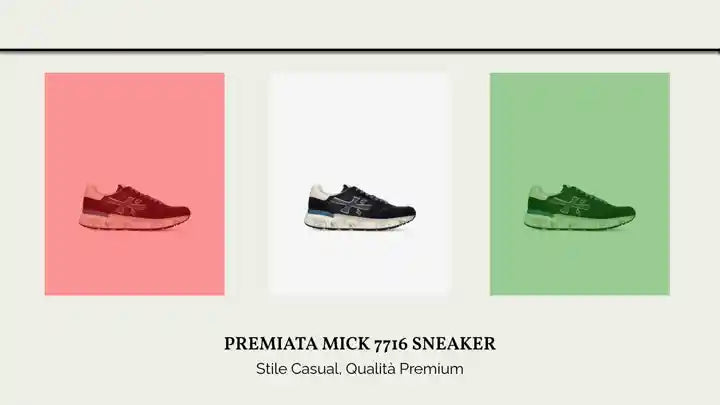 PREMIATA MICK 7716 SNEAKER by@Outfy