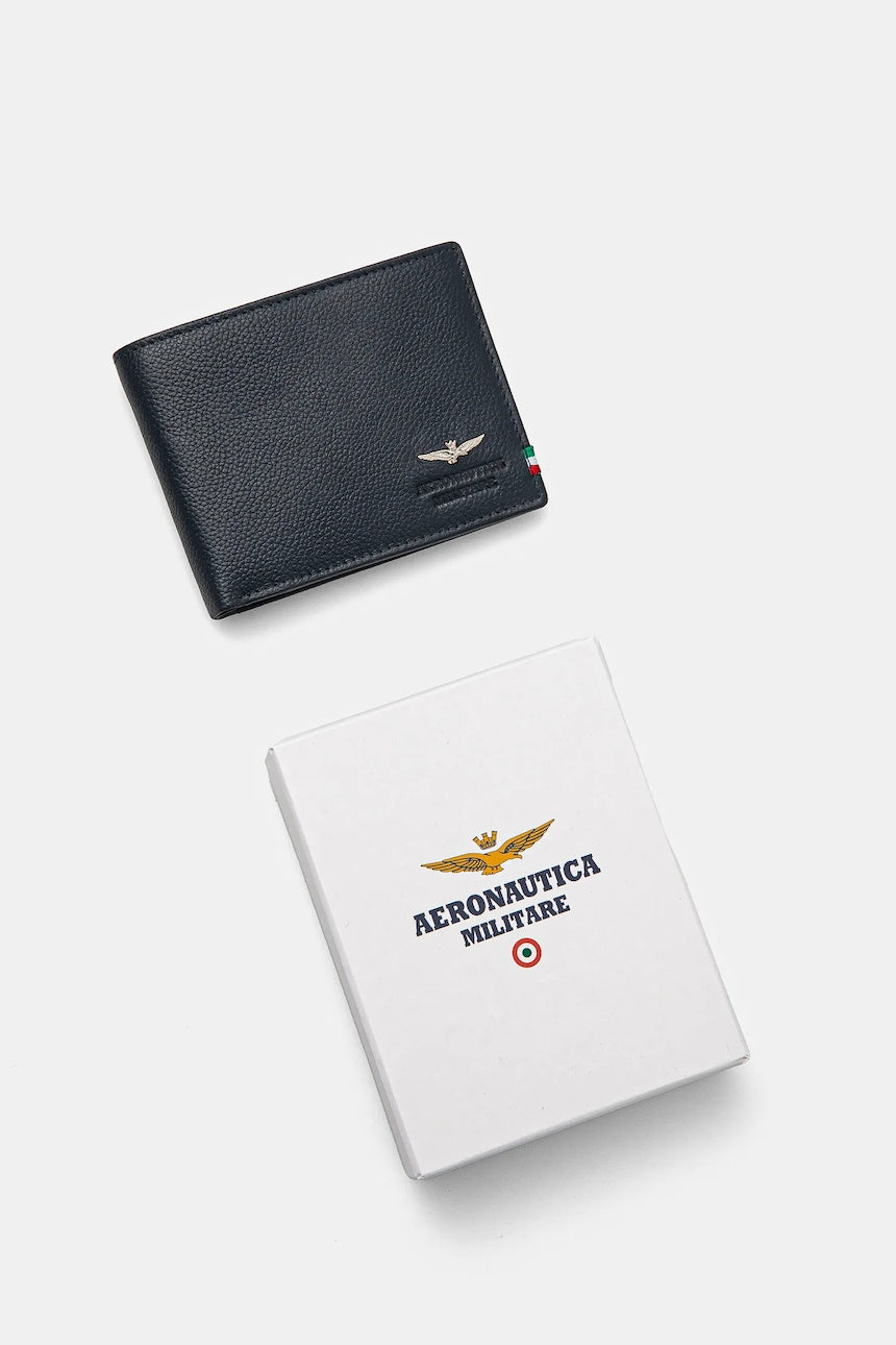AERONAUTICA MILITARE AM104 PORTAFOGLIO IN PELLE