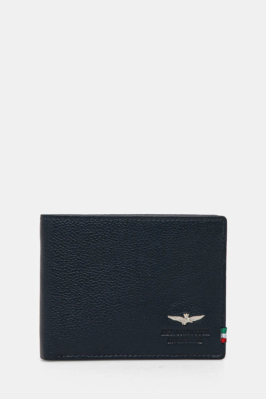 AERONAUTICA MILITARE AM104 PORTAFOGLIO IN PELLE