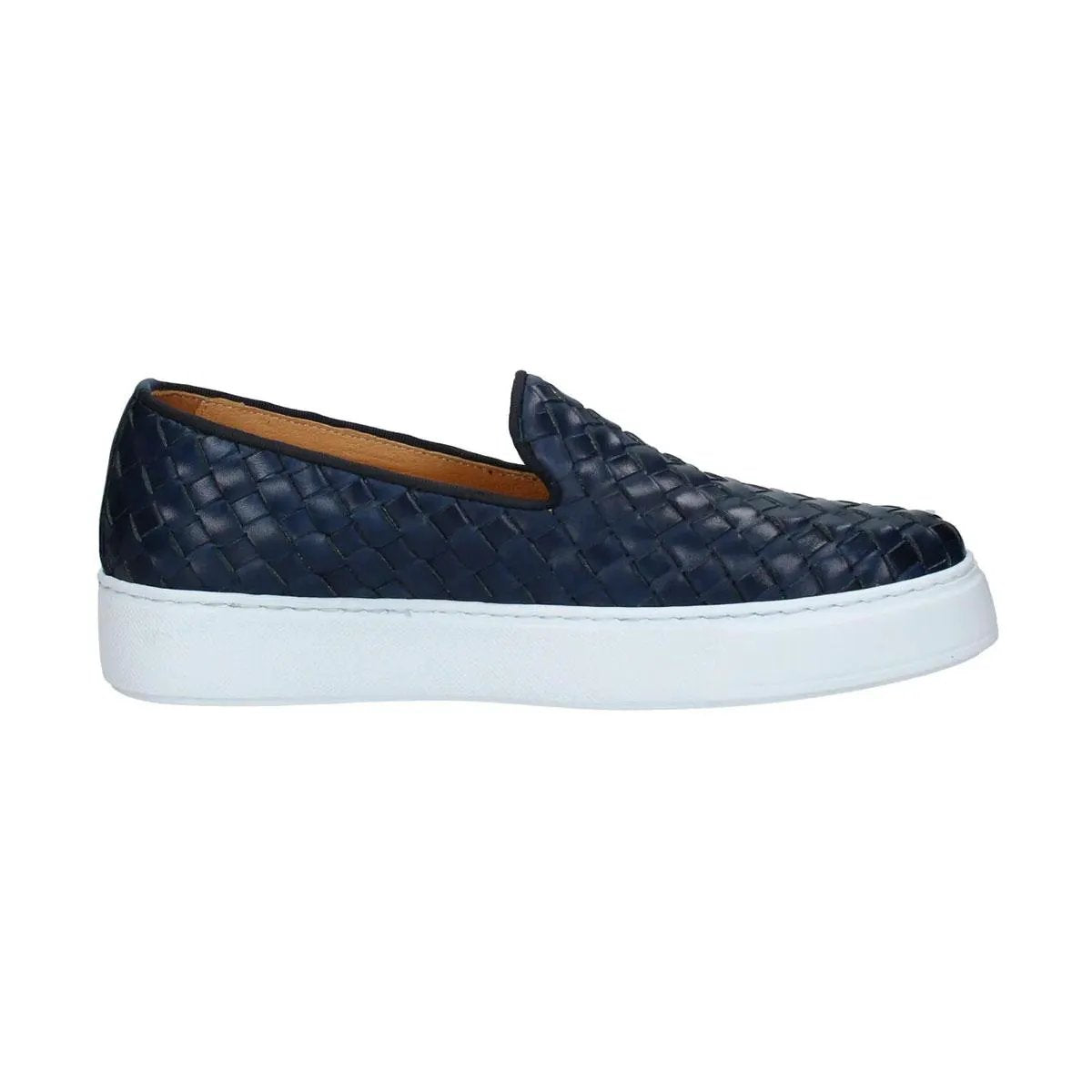 EXTON 523 CROKE INTRECCIATO OCEANO LOAFER SLIP ON INTRECCIATO by EXTON