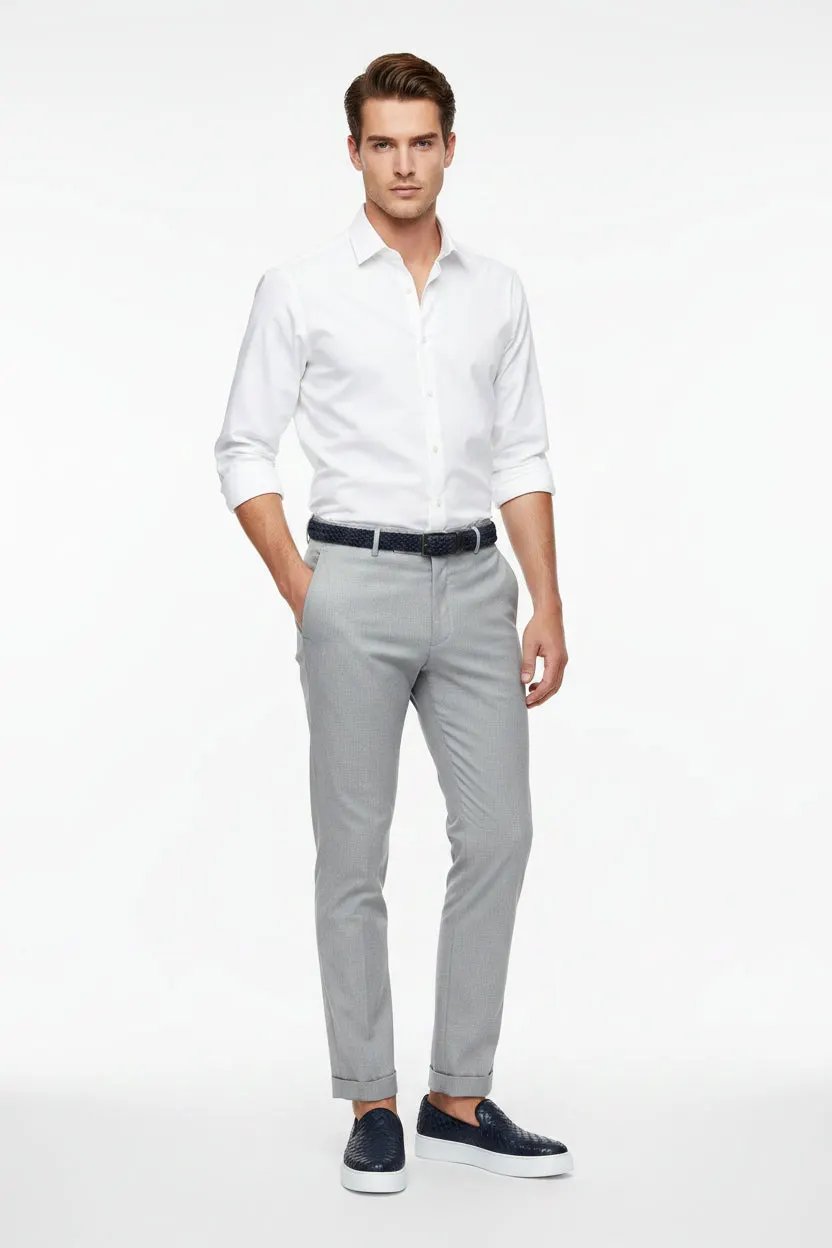 EXTON 523 CROKE INTRECCIATO OCEANO LOAFER SLIP ON INTRECCIATO by EXTON