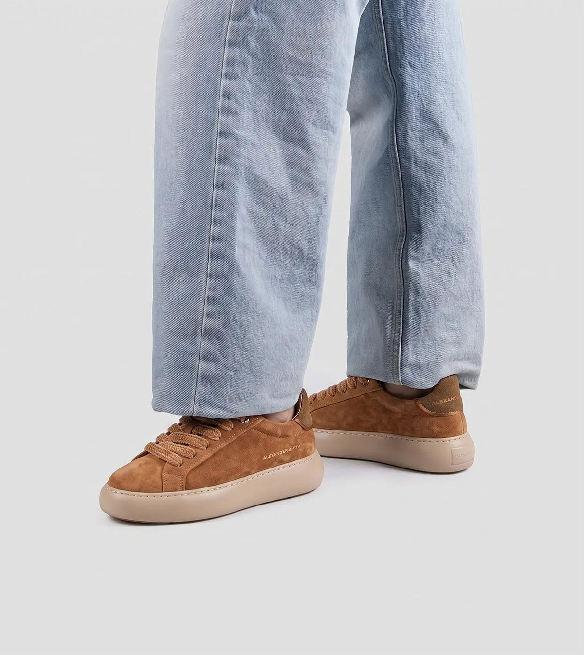 ALEXANDER SMITH ASBESOW 3577 CNG SNEAKER SOHO WOMAN COGNAC by ALEXANDER SMITH