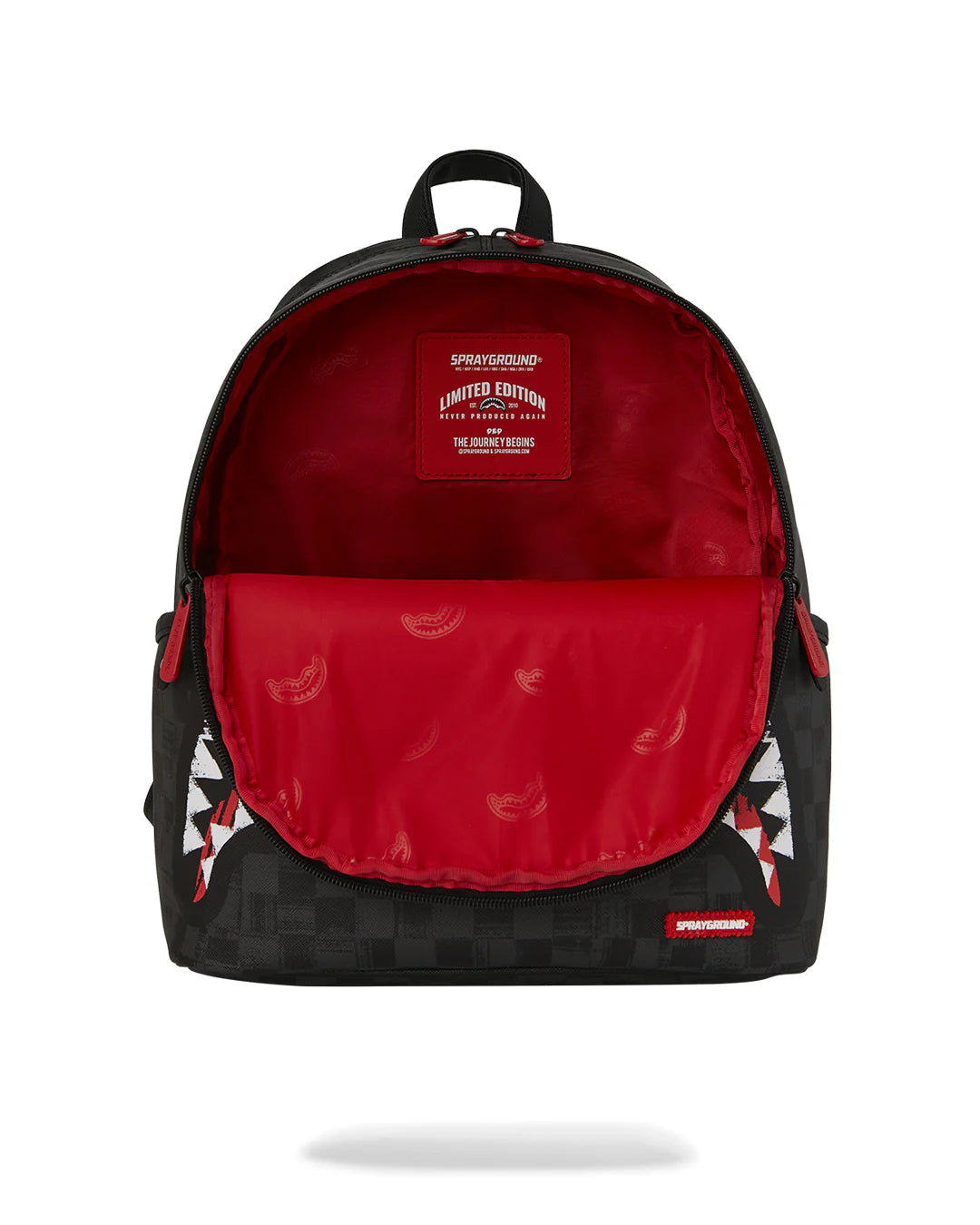 SPRAYGROUND B8226 BACKPACK SCRIBBLE SHARK SAVAGE BACKPACK - Atelier Fratelli Carbè
