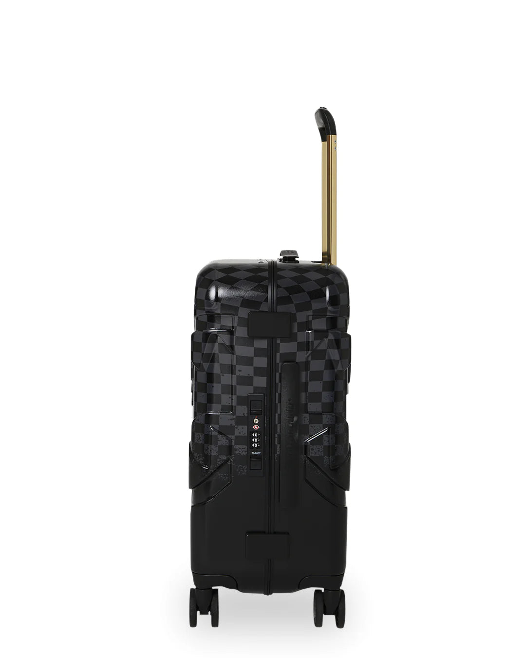 SPRAYGROUND CL288 SUITECASE SPRITZ BLACK CARRY-ON LUGGAGE - Atelier Fratelli Carbè