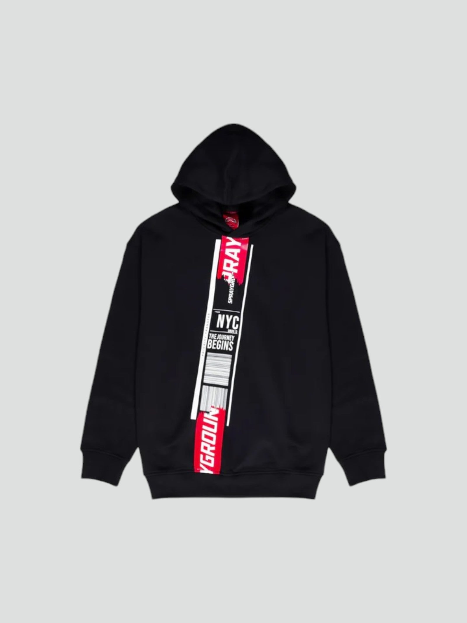 SPRAYGROUND SP676BLK HOODIE PRIORITY SHIPMENT HOODIE BLK - Atelier Fratelli Carbè