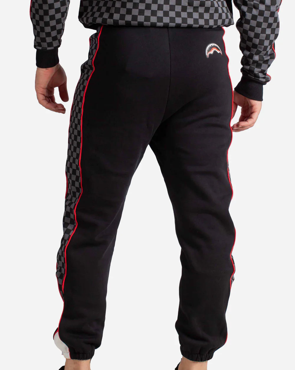 SPRAYGROUND SP775GGREY TRIPLE DECKER HEIR TO THRONE PANTS GREY - Atelier Fratelli Carbè