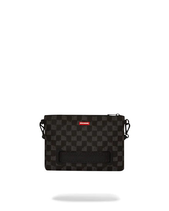 SPRAYGROUND B7969 CLUTCH DRIPPING SHARKS IN PARIS CROSSOVER CLUTCH - Atelier Fratelli Carbè