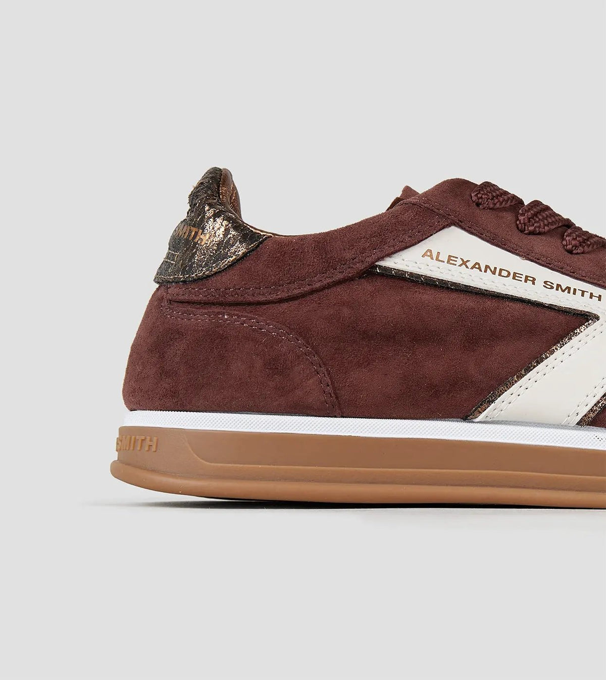ALEXANDER SMITH ASBETMW 9812 BRO SNEAKER THAMES WOMAN BORDEAUX OFF-WHITE by ALEXANDER SMITH