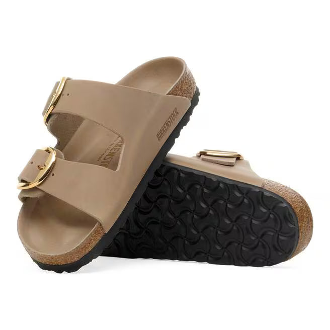 BIRKENSTOCK 1030395 Arizona Big Buckle tabacco brown Oiled Leather