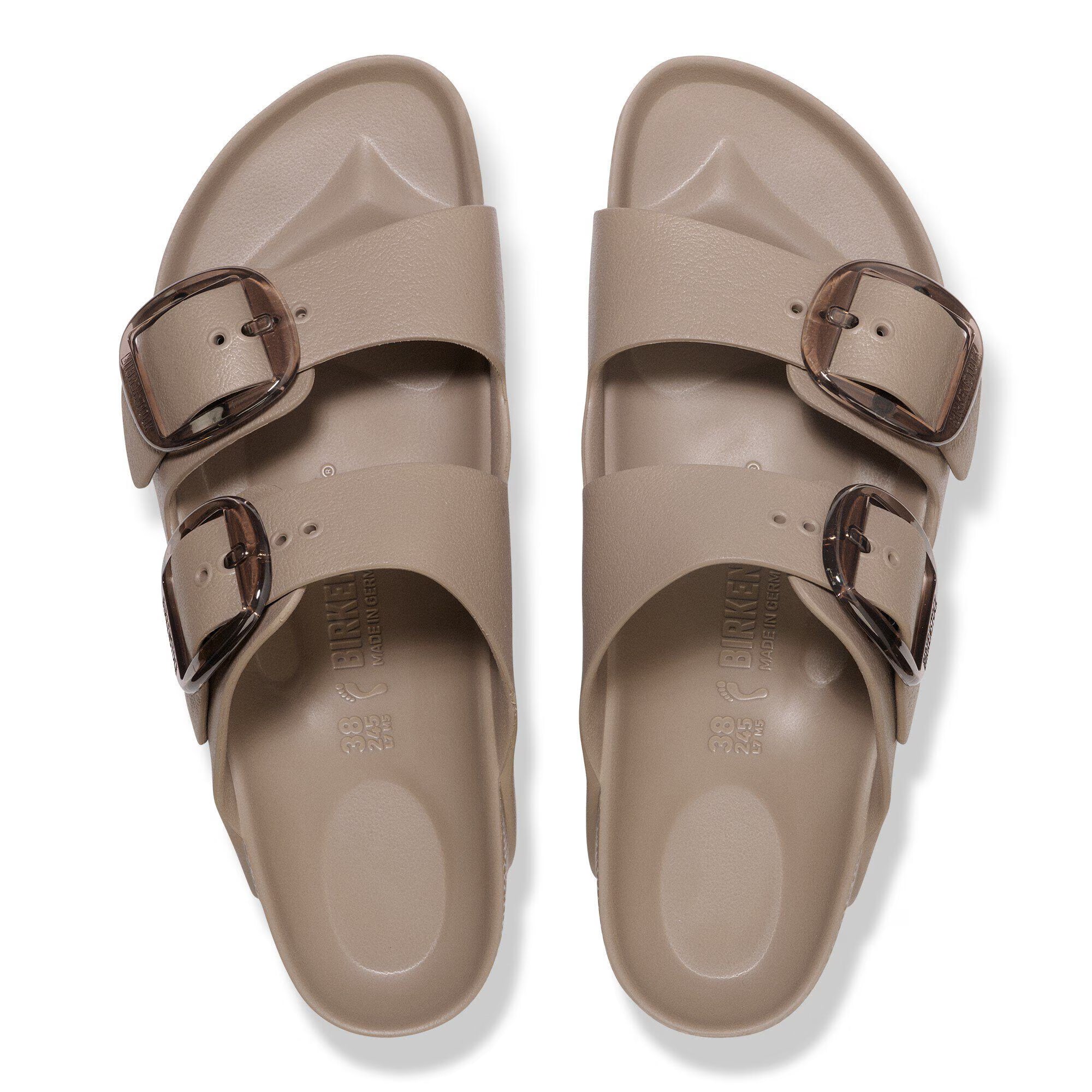 BIRKENSTOCK 1030389  SANDAL Arizona Big Buckle Eva Gray Taupe